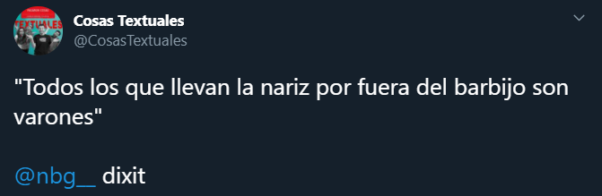 CosasTextuales's tweet photo. #MiBalance es que los mejores tuits de esta cuenta fueron frases de @nbg__ https://t.co/N9Guf9IqvH