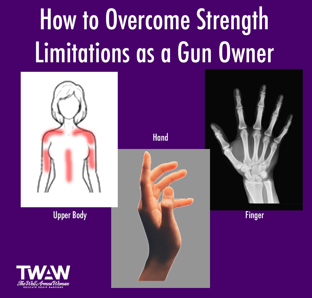 Having hand or upper body weakness does not mean you can’t successfully shoot a gun. 

Read my article for tips! l8r.it/ZgsM