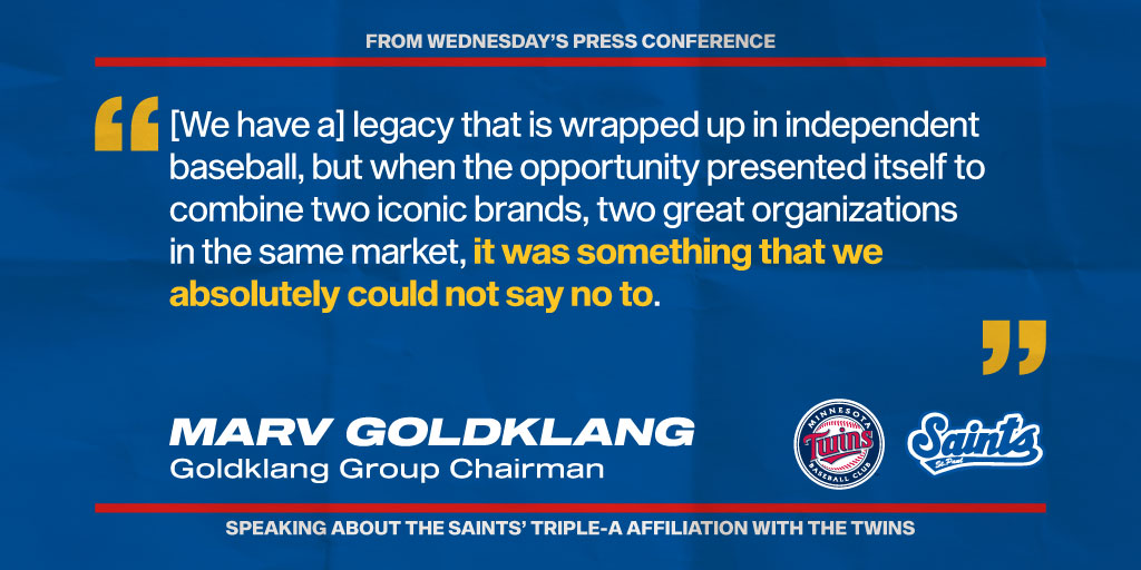 Some quotes from yesterday's press conference with the <a href="/Twins/">Minnesota Twins</a>.
