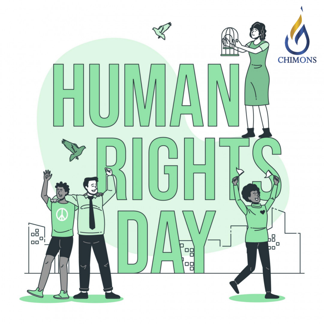 #HumanRightsDay is the occasion to showcase practical and inspirational examples that can contribute to building a better world and transforming modern society into a more peaceful, unified and safe place for us all.
#ChimonsGas
#HumanRightsDay2020 
#EnergyForEveryone