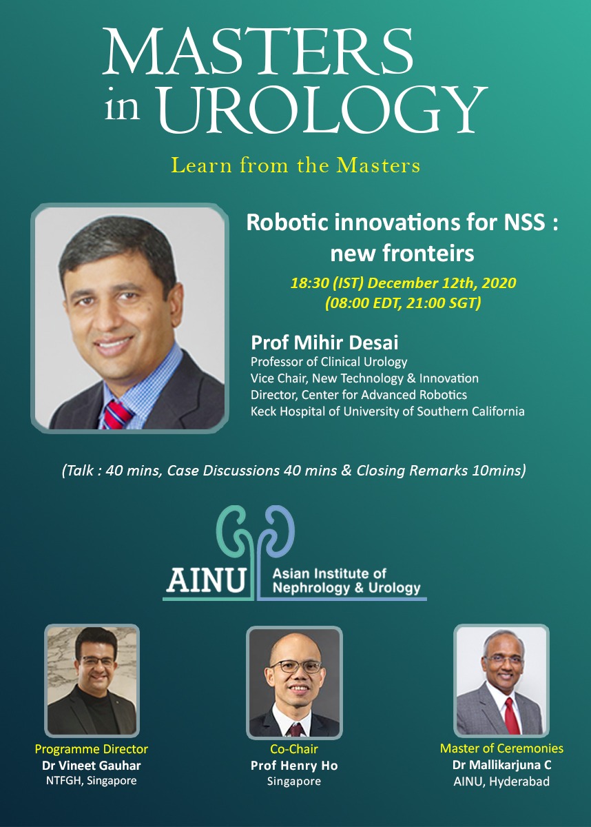 DrG (@docgauhar) on Twitter photo ainuindia.org/Masters_in_Uro…
Part5 #mastersinurology
grand finale 630PM INDIA
With <a href="/DrMihirDesai/">Mihir Desai</a> <a href="/mallikuro7/">mallikarjuna c</a>
<a href="/AmerUrological/">Amer. Urol. Assn.</a> <a href="/socroboticsurg/">Society of Robotic Surgery | SRS</a> @CILR21 <a href="/VattikutiRobotx/">Vattikuti Foundation</a> <a href="/ERUSrobotics/">ERUS Robotic Urology</a> <a href="/SocietySURS/">Society of Urologic Robotic Surgeons (SURS)</a> <a href="/RUCgroup/">Robotic Urology Collaboration</a> <a href="/docmeetings/">@DocMeetings - Urology</a> <a href="/uroresource/">urology resource</a> <a href="/my_uro_reminder/">reminder</a> <a href="/so_uro/">UroSoMe</a> <a href="/LincolnRoboDoc/">Lincoln Tan</a> @DatesUrology ainuindia.org/Masters_in_Uro…
Part5 #mastersinurology
grand finale 630PM INDIA
With <a href="/DrMihirDesai/">Mihir Desai</a> <a href="/mallikuro7/">mallikarjuna c</a>
<a href="/AmerUrological/">Amer. Urol. Assn.</a> <a href="/socroboticsurg/">Society of Robotic Surgery | SRS</a> @CILR21 <a href="/VattikutiRobotx/">Vattikuti Foundation</a> <a href="/ERUSrobotics/">ERUS Robotic Urology</a> <a href="/SocietySURS/">Society of Urologic Robotic Surgeons (SURS)</a> <a href="/RUCgroup/">Robotic Urology Collaboration</a> <a href="/docmeetings/">@DocMeetings - Urology</a> <a href="/uroresource/">urology resource</a> <a href="/my_uro_reminder/">reminder</a> <a href="/so_uro/">UroSoMe</a> <a href="/LincolnRoboDoc/">Lincoln Tan</a> @DatesUrology