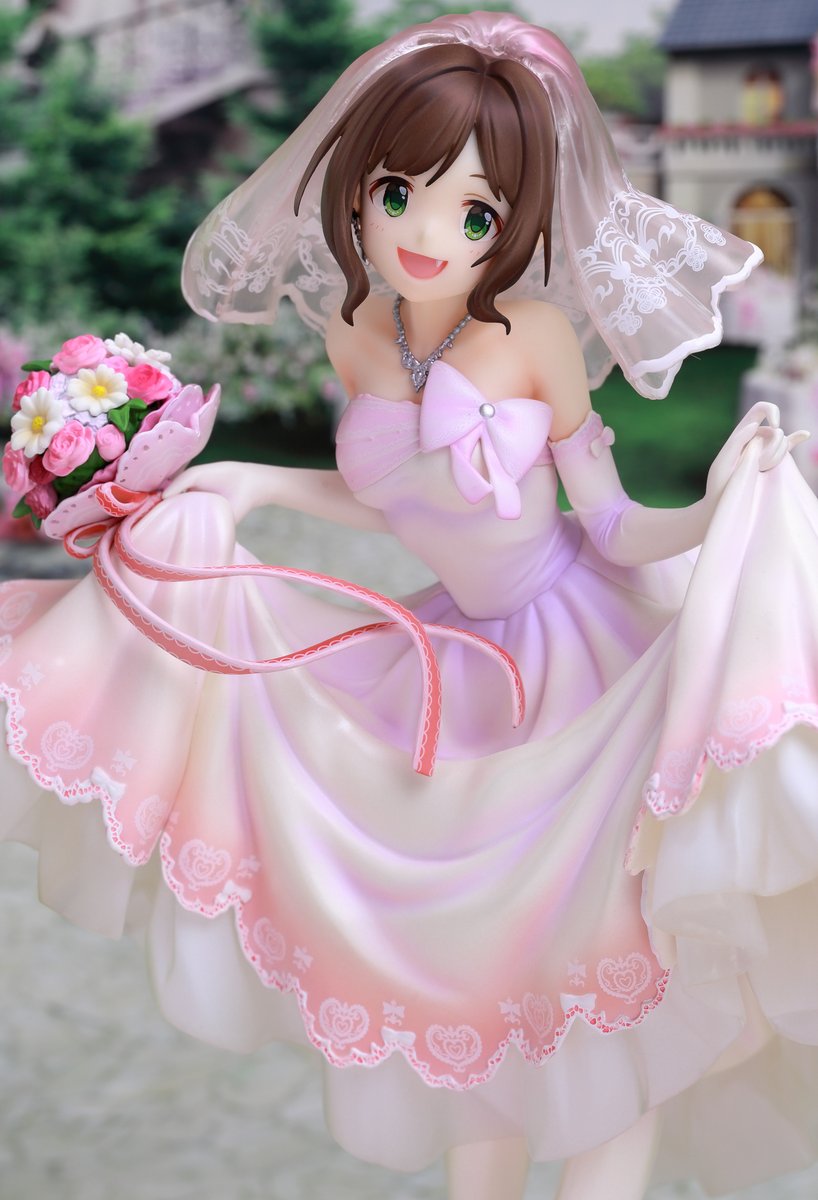 未開封　knead 前川みく ドリーミンブライドver. PVC PVC＆ABS製塗装済み完成品】 アイドルマスター シンデレラガールズ