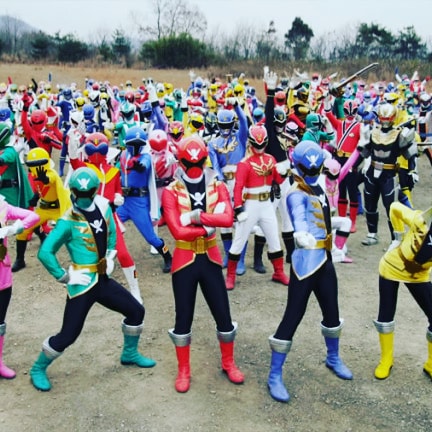 Wild force ninja storm dino thunder SPD mystic force operation overdrive samurai. I'm getting my megaforce and super megaforce team together just need active Jake and orion.
