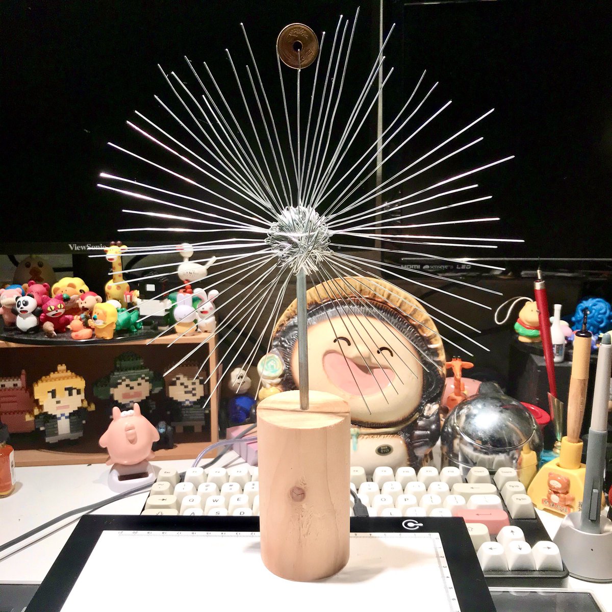 19話のやつは自分で作って描きました。あと担当さんが送ってきたまるさん 