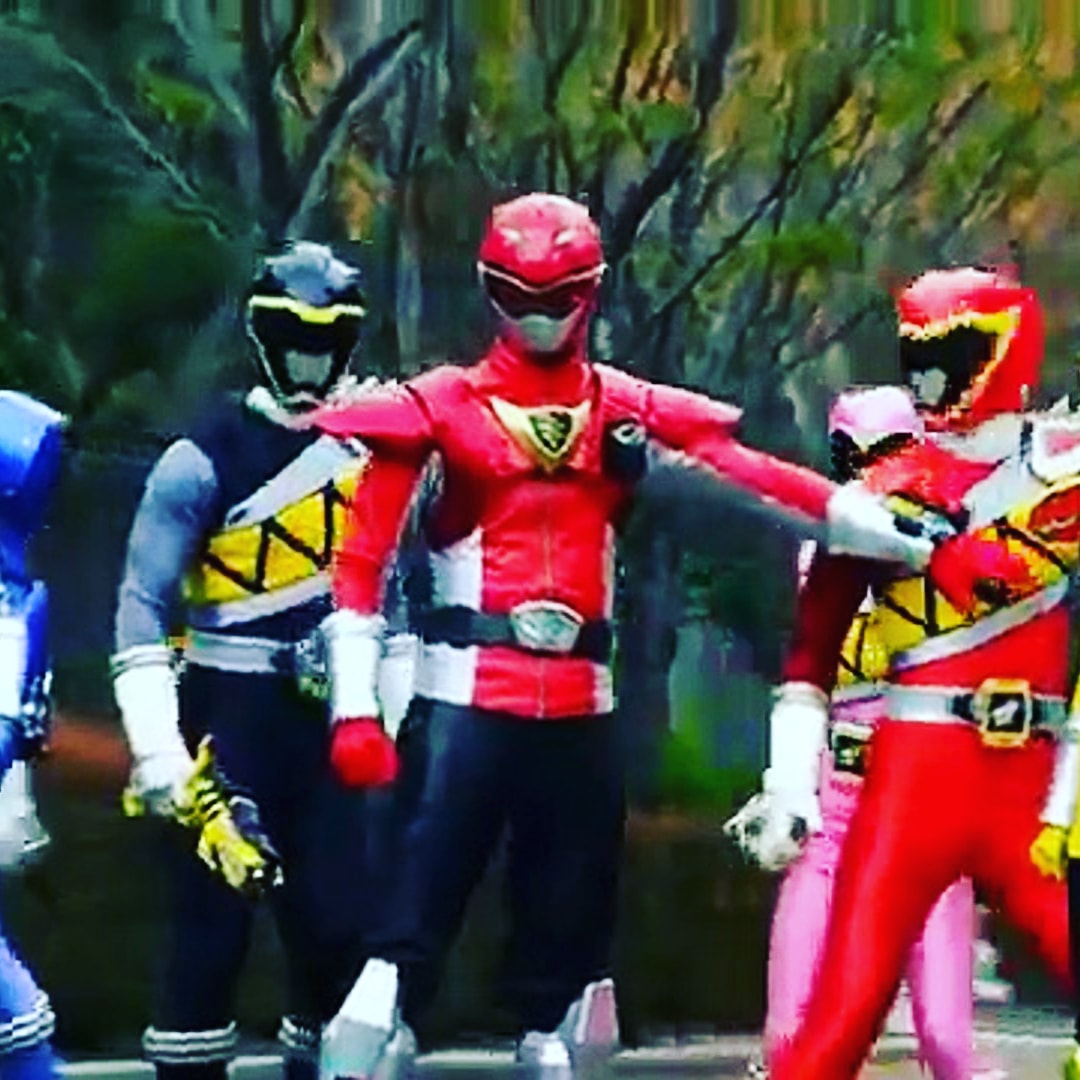 No rangers in dino charge
We got Hayley and Sarah in ninja steel 
No rangers in beast morphers