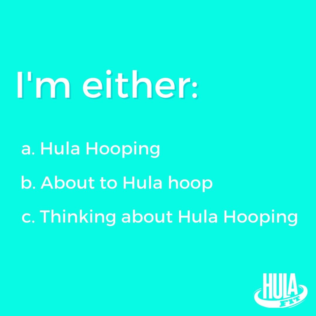 HulaFit's tweet photo. Warning: It’s addictive!😆
Which one are you? Comment below👇🏻❤️
- - -
#fitnessmeme #hulahooping #quoteoftheday #hulahoopaddict #fitness #hulafit https://t.co/CKuNRe6cvr