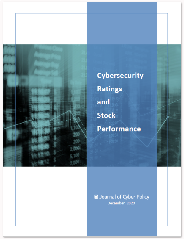 Hugh Taylor (@cyberpolicyhugh) on Twitter photo New report looks at the relationship between a company's cyber defenses and its stock performance. It is based on ratings from @SecurityScorecard + <a href="/alexheid/">Alexander Heid</a>
journalofcyberpolicy.com/2020/12/10/new… New report looks at the relationship between a company's cyber defenses and its stock performance. It is based on ratings from @SecurityScorecard + <a href="/alexheid/">Alexander Heid</a>
journalofcyberpolicy.com/2020/12/10/new…