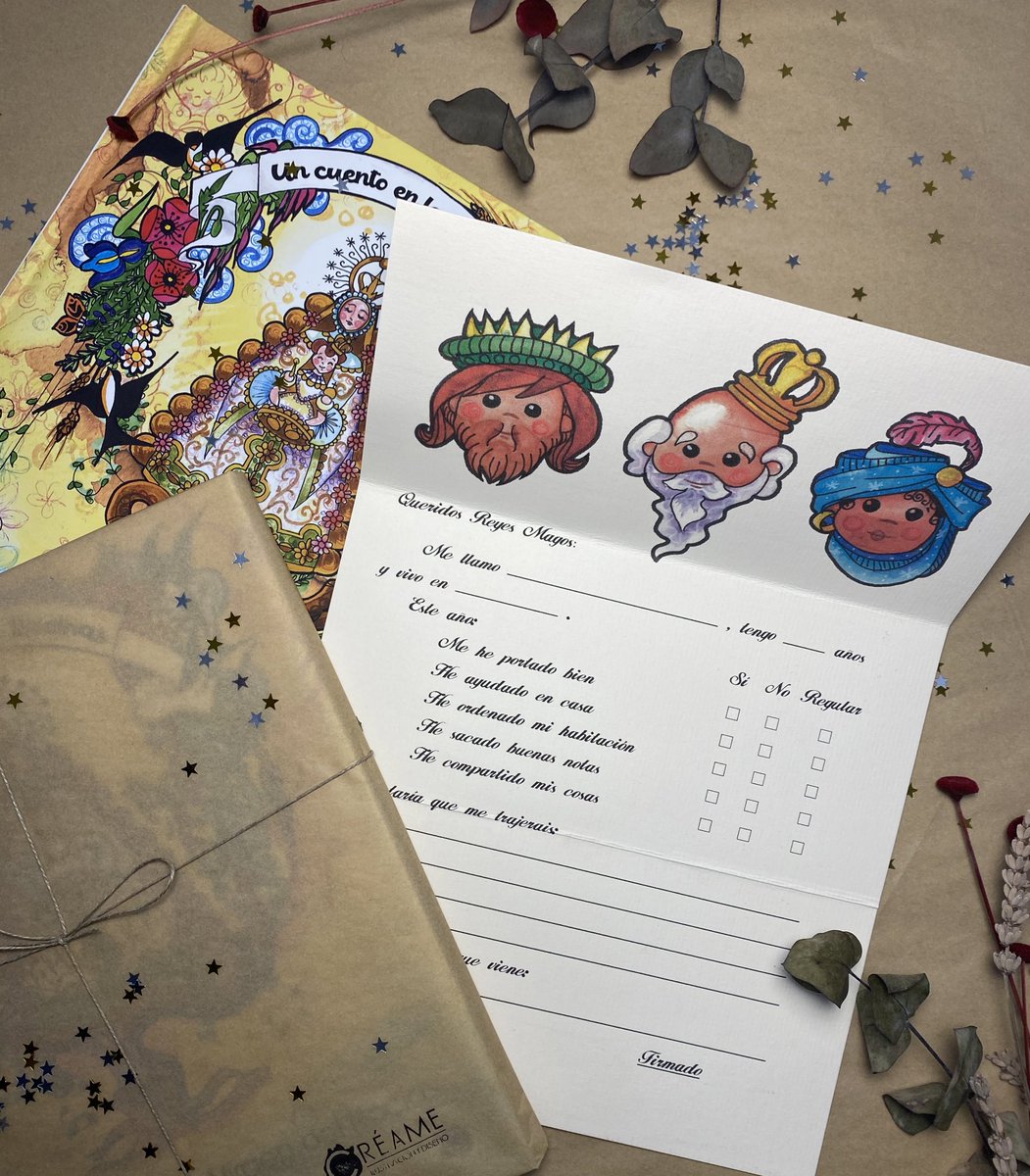 creame_ilus's tweet photo. Nuestro cuento infantil "Un cuento en las Rocinas " es el regalo perfecto🎁 
👉si haces tu pedido ya, te incluiremos una carta a los Reyes Magos diseñada por nuestro ilustrador @JMIMARTIN. ¡Seguro que a tu hijo/a, nieto/a o sobrina/a, le encabtará! https://t.co/9IbOg3CdgR