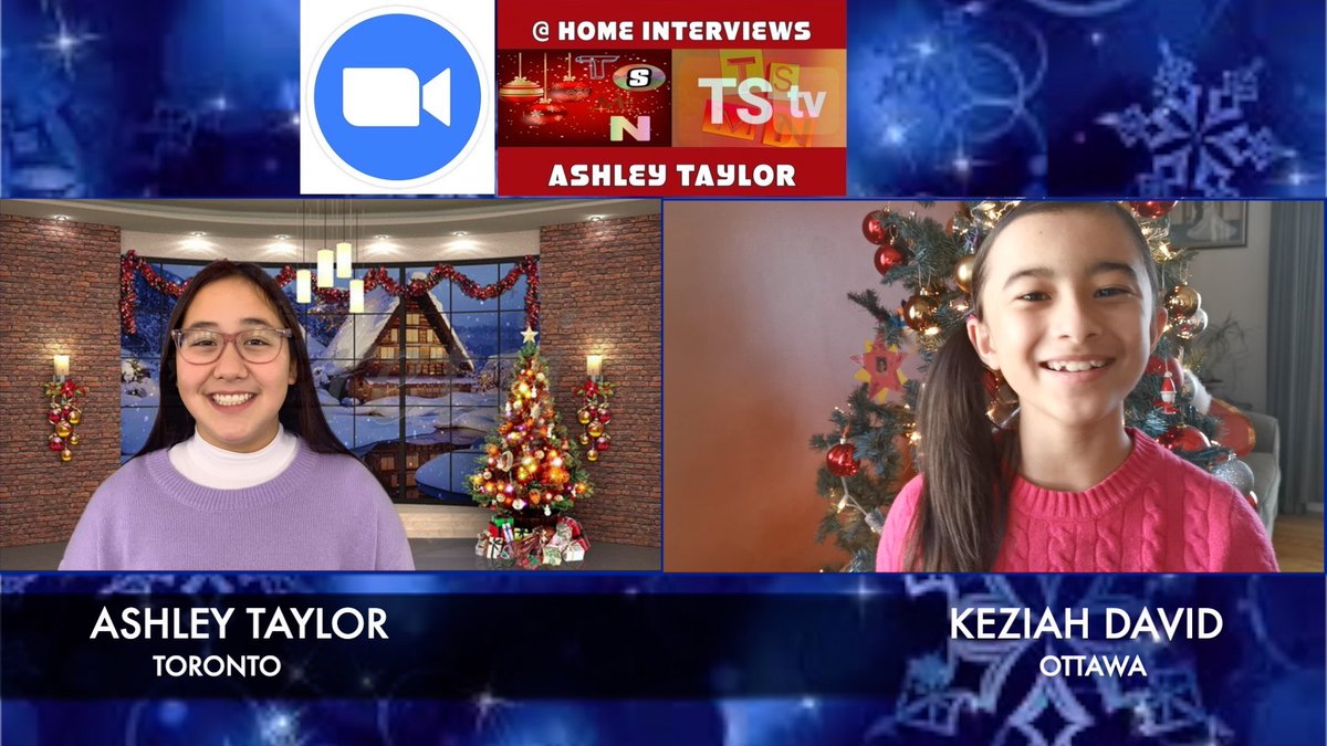 TSMN_studios's tweet photo. #Goodmorning we've got @thisashleytay to brighten your morning with her @ HOME INTERVIEWS feat #Ottawa #singersongwriter Keziah David & her song #SitonaStar from the album #WhatisChristmasfor by @BOOKITTALENT VIDEO: https://t.co/BjFzewaTyI https://t.co/9S0ncXMLGO
