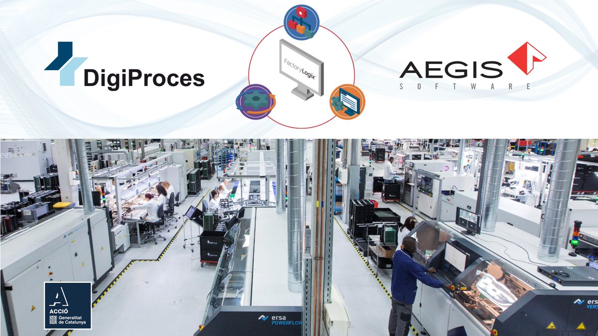 digiproces's tweet photo. En DigiProces adoptamos la avanzada solución FactoryLogix de AEGIS como parte de nuestra avanzada estrategia de #digitalización! #SmartFactory #DigitalManufacturing #FactoryLogix
Léelo en nuestra web: https://t.co/sgjIsXZ7nW https://t.co/pRB5E2txSQ