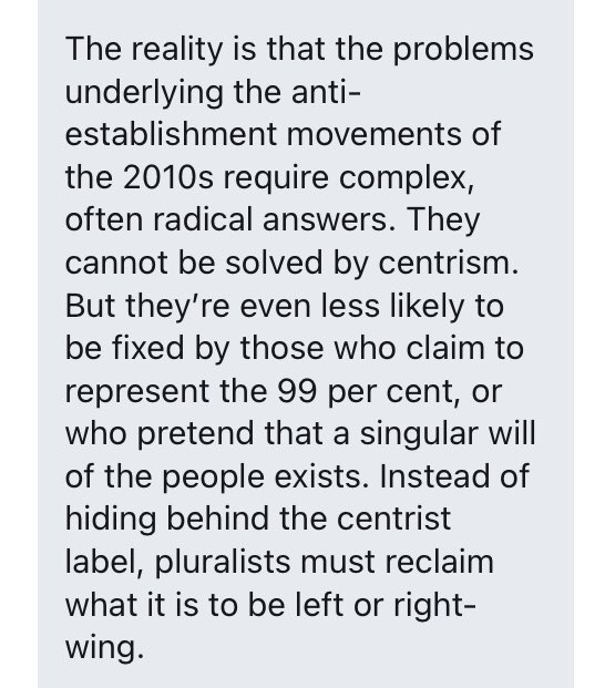 The problems we face are far beyond our ability to resolve, requiring radicalism and appreciation of complexity, and we are the very best it’s ever going to get.