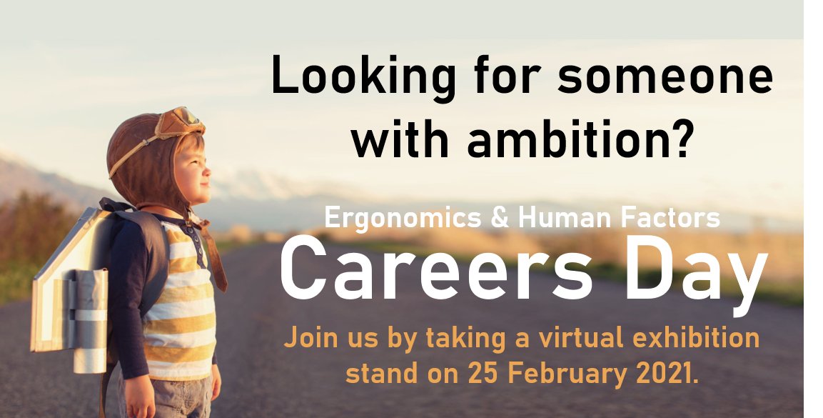 CIEHF's tweet photo. Looking for bright new talent?

Our Careers day on 25/02/2021 features a programme of presentations which attracts many people interested in finding out more about a career in this fascinating discipline. 

Find out more here: https://t.co/s8GYgqp69N

#EHFCareers https://t.co/u316e25jYJ