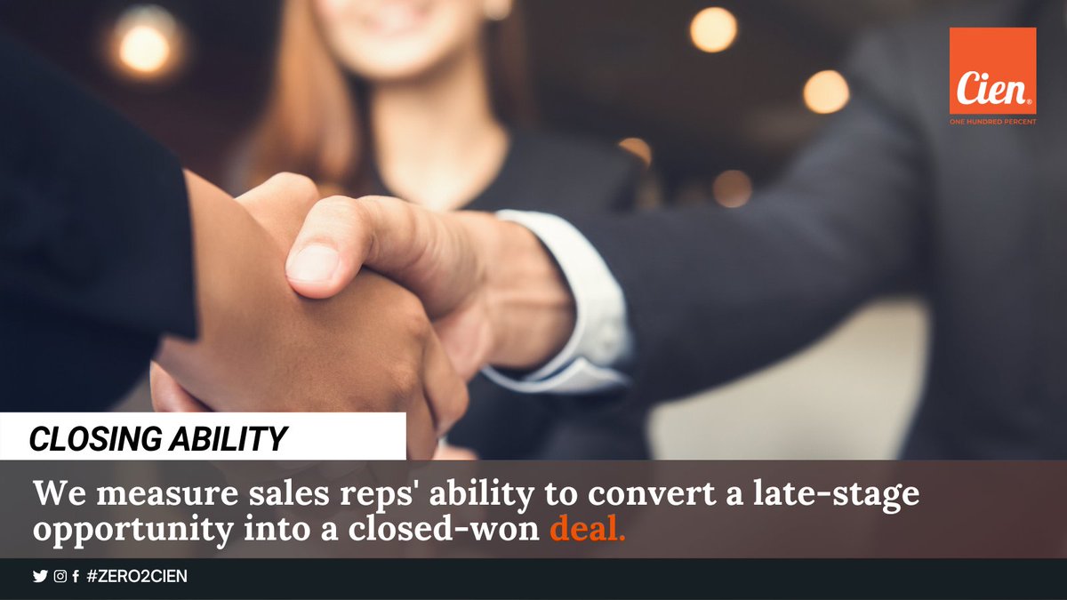 cien_ai's tweet photo. Don't just close #deals, but learn the reasons behind each deal's #success. 

Find out what works for your sales team when closing deals - https://t.co/BxX0NoDJ3R

#Zero2Cien #salesperformance #ai #b2b #sales #SaaS #crm #data #salestools #getto100 https://t.co/K0V5yDE9SN