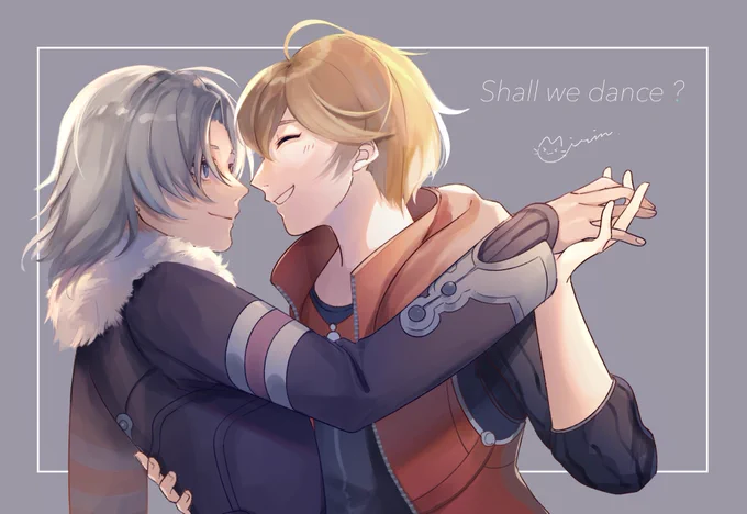 「Shall we dance?」...Shalvis
シュルク+アルヴィースはいいぞ✨ 