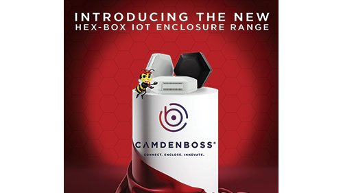 pbsimag's tweet photo. @CamdenBoss creates a βbuzzβ around its latest enclosure release, the Hex-Box #IoT Enclosure: https://t.co/FAHF35hATR
#enclosures #engineering https://t.co/cSxm20q4zb