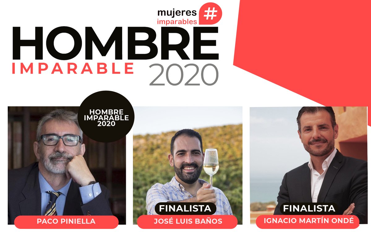 Asociación Mujeres Imparables (@mujer_imparable) on Twitter photo El Rector de la <a href="/univcadiz/">Universidad de Cádiz</a> galardonado con el #Premio #HombreImparable 2020. 🏆
👉 El jurado destaca su trayectoria ejemplar y calidad humana, y la implicación social de los tres candidatos.
#Enhorabuena <a href="/pacopini/">Paco Piniella</a> por ser el flamante ganador de una primera edición inolvidable✨ El Rector de la <a href="/univcadiz/">Universidad de Cádiz</a> galardonado con el #Premio #HombreImparable 2020. 🏆
👉 El jurado destaca su trayectoria ejemplar y calidad humana, y la implicación social de los tres candidatos.
#Enhorabuena <a href="/pacopini/">Paco Piniella</a> por ser el flamante ganador de una primera edición inolvidable✨