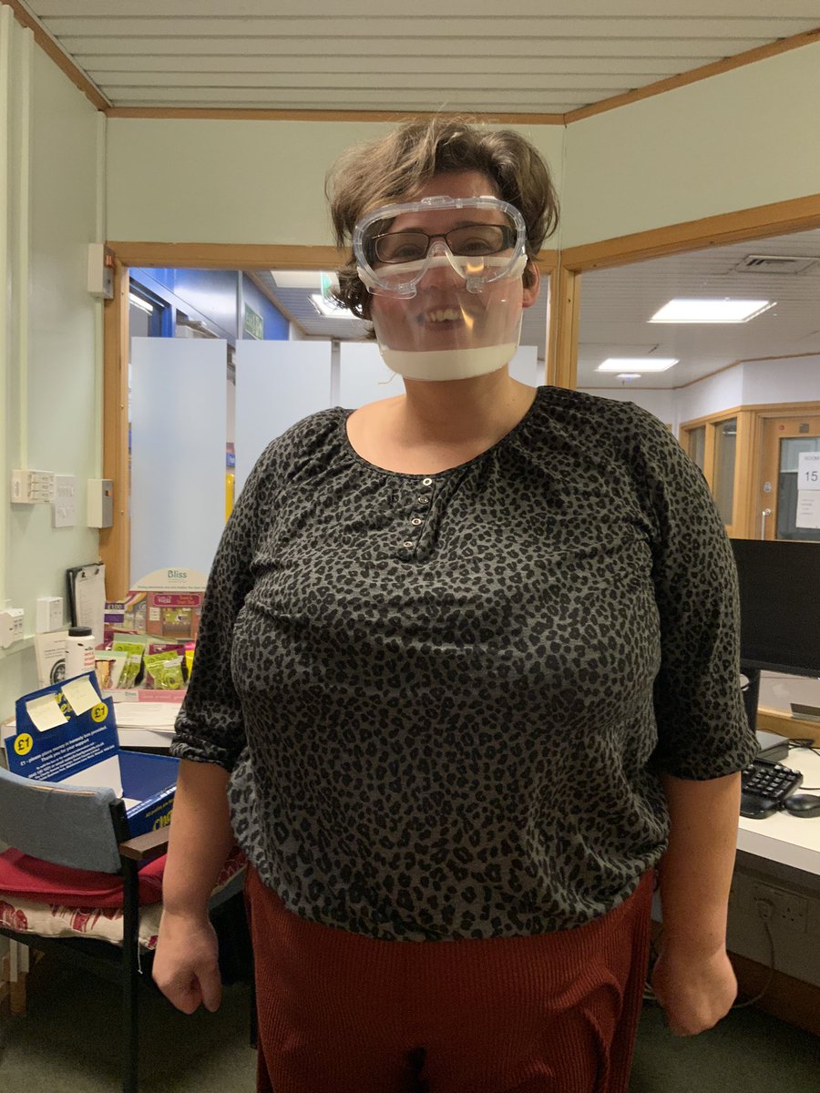 nottsdeafnurses's tweet image. We are very pleased to have the clear face masks, so communication is clear and appropriate