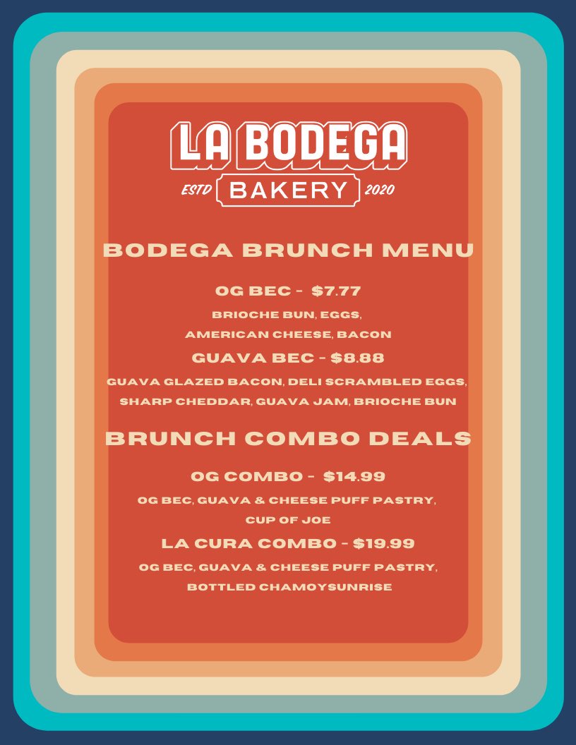 Smallorchids's tweet photo. 888 - chances and opportunities are limitless
Guava BEC ✨🥓
@eatlabodega https://t.co/UT016Dz2yO