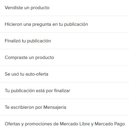 AdriPacewicz's tweet photo. @ML_Ayuda Y cual de todas las opciones corresponde a los mails que dicen "Otros compradores esperan tu opinión"? https://t.co/Gf1E3reFkc