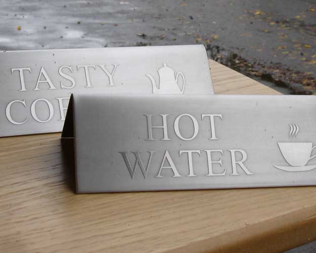 SignsofTimesLtd's tweet image. #DidYouKnow we also make etched metal #Signs that can meet so many more requirements than just standard office or building #Signage?

Find out more here: j.mp/2L4JJv7
