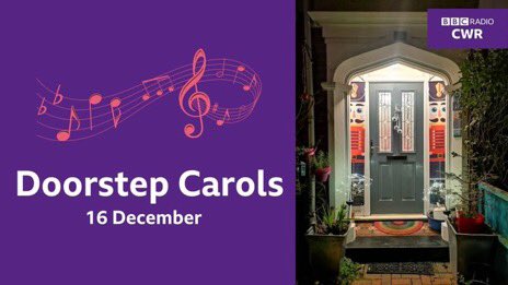 Tune in, grab your coat, grab your songsheets and step out onto your doorsteps to sing with your neighbours. 

Wednesday 16 December at 6.30pm. 
We'd love to know if you are taking part, tag us. 

Download your songsheets here bbc.in/3qCzFcX