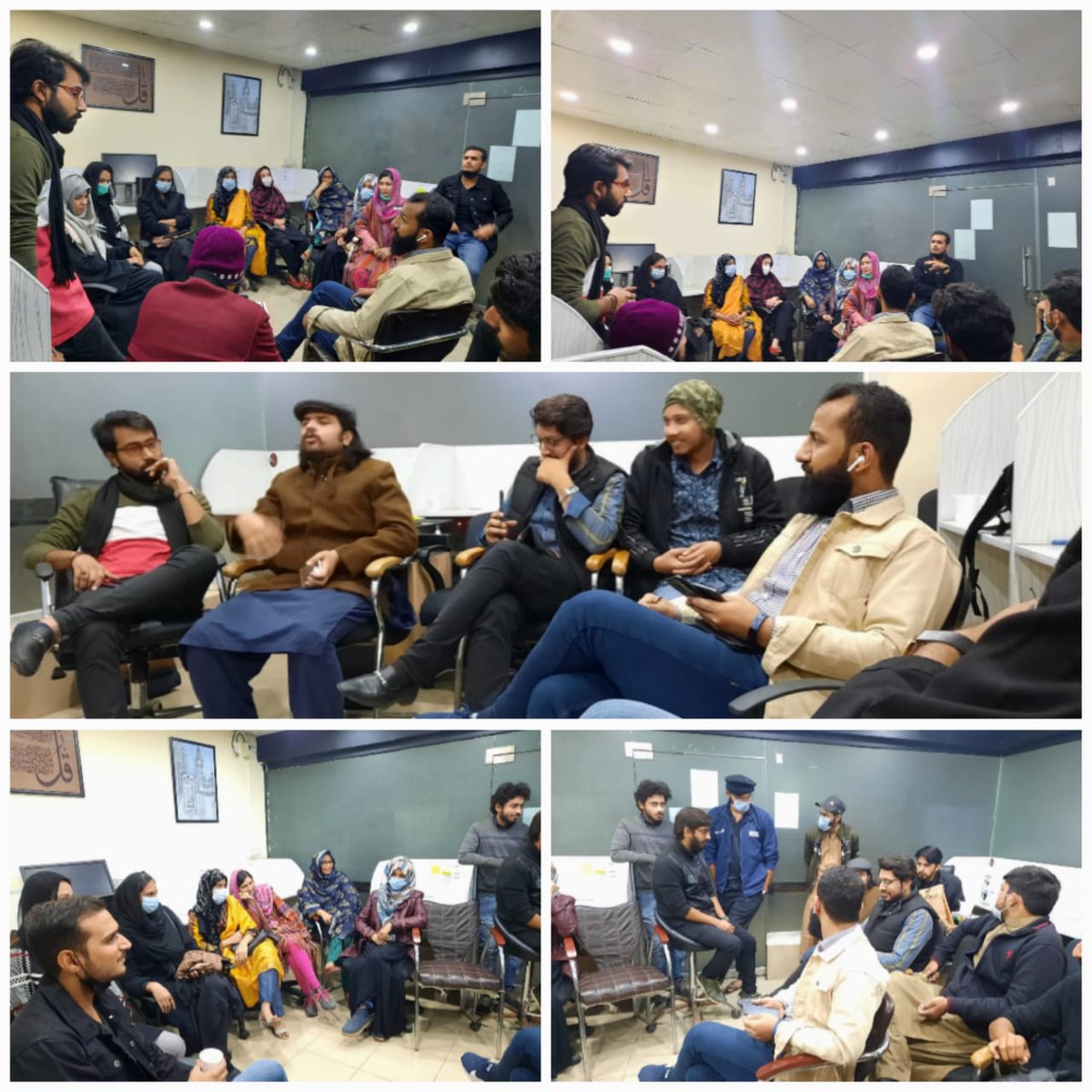 Racfaisalabad's tweet photo. 10th General Meeting of Rotaract Club of Faisalabad, RID 3272 was held yesterday at 3 PM. It was presided by Rtr Ebadat-ur-Rehman Babar President 2020-21.Gosha-e-Ilm plannings were and other things were discussed.
#RACFaisalabad #RID3272 #ChenabZone3272 #BreakOutOfYourShell https://t.co/Qyt2XEyjE3