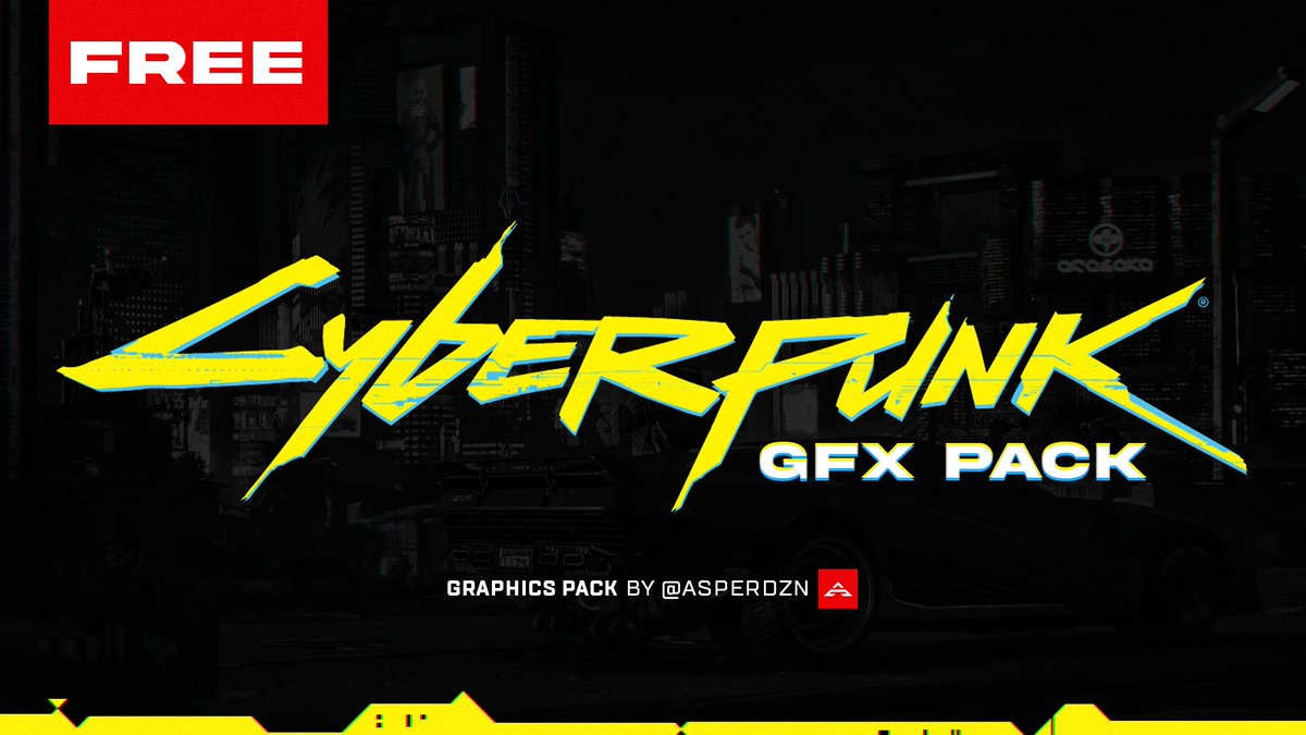 asperdzn's tweet image. FREE CYBERPUNK 2077 GFX PACK [ONLY .PSD]

Step 1: Follow @asperdzn
Step 2: Like and Retweet this tweet.

FULL PREVIEW: youtu.be/_RDYncdlSK0