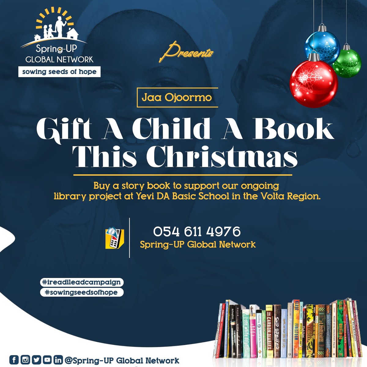 AkorfaAkoto's tweet image. Together, we can improve the literacy rates in rural🇬🇭

Join our #ireadileadcampaign and donate story books to support us complete our ongoing #libraryproject