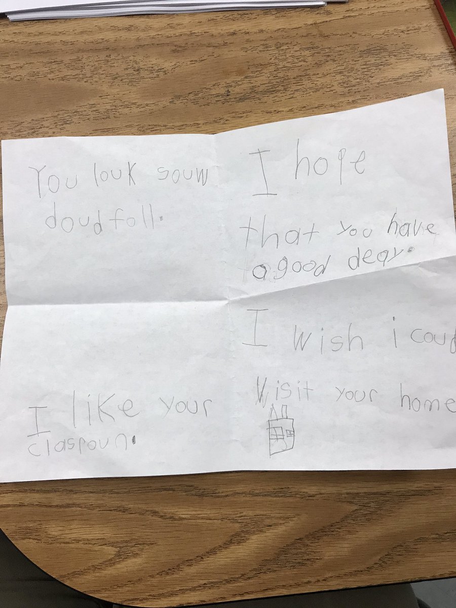 Getting these little messages melts my heart and reminds me why I do what I do!! It’s all for the kids🥰🥰🥰🥰