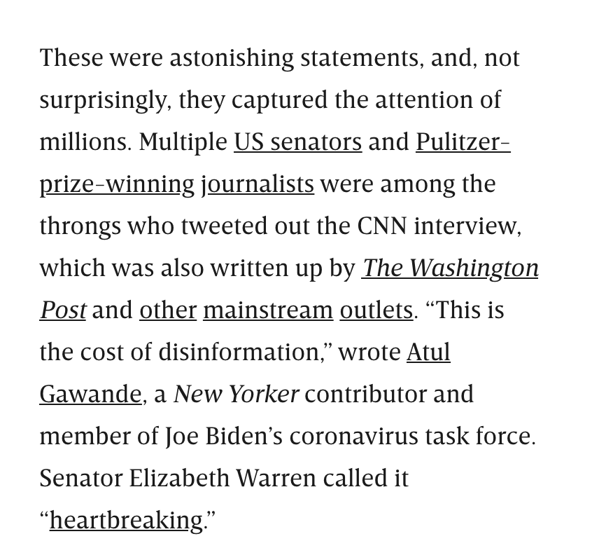 As the story was spreading, few people reporting on it went beyond what she said she was seeing. In the span of time that a story goes viral, it IS deeply frustrating that so many sites lift without being skeptical. Wired pointed this out a few days later.