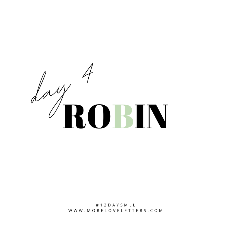 Day 04 // On the fourth day of 12 Days of Letter Writing...meet Robin 📬 

buff.ly/33KhiZN