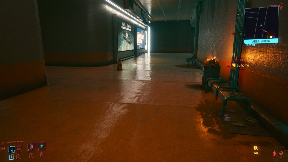 Oops, I split the thread. No matter. Here, look, a big shiny orange floor!