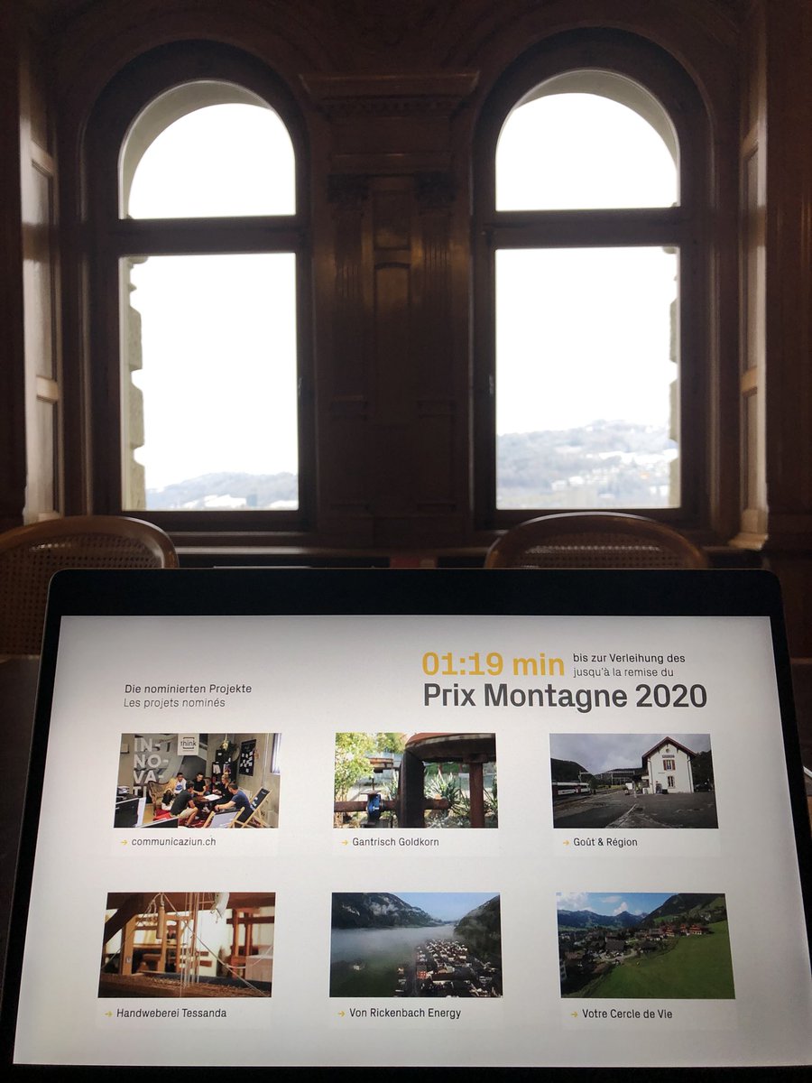 martin_candinas's tweet image. Herzliche Gratulation an communicaziun.ch zum Prix Montagne 2020 und an #Tessanda Val Müstair zum Publikumspreis. #berghilfe #sab @Promontagna @SurselvaTourism @ScuolSamnaun @Graubunden