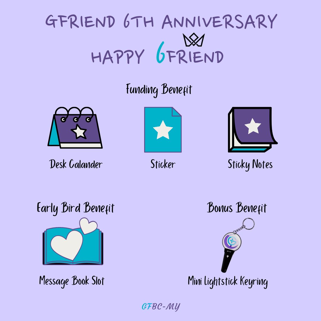 GFBCMY's tweet photo. GFRIEND 6th Anniversary Support Project from GFBC-MY

Registration 
🔗 https://t.co/tO0CqIdDFd
More details
🔗 https://t.co/vyZUe8uDsb

#GFRIEND #여자친구 #GFRIEND_6th_Anniversary @GFRDofficial https://t.co/E41Kr0HXhj