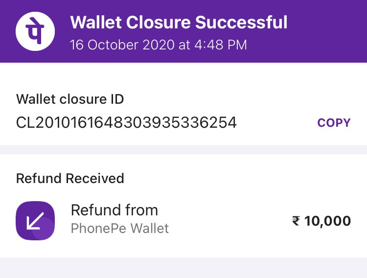 ⁦<a href="/PhonePe_/">PhonePe_</a>⁩ ⁦<a href="/PhonePeSupport/">@PhonePeSupport</a>⁩,this is the transaction which is not came in my bank account from 16/10/2020 and now it’s gone 10/10/2020 it’s going too late.I think you are thinking  me as a fool I can’t do anything.but I can fired you in just a call