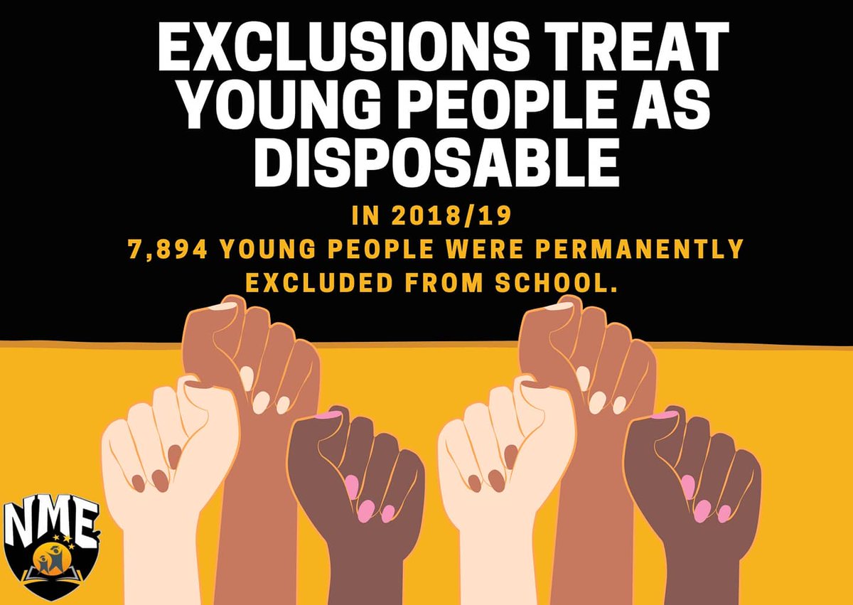 Educators, policy makers, unions & everyone that has power & influence in ed. MUST STOP being complicit in the #schooltoprisonpipeline.  Join us & support ALL children & young people’s futures & rights. Support our moratorium #nomoreexclusions #schoolsnotprisons #HumanRightsDay