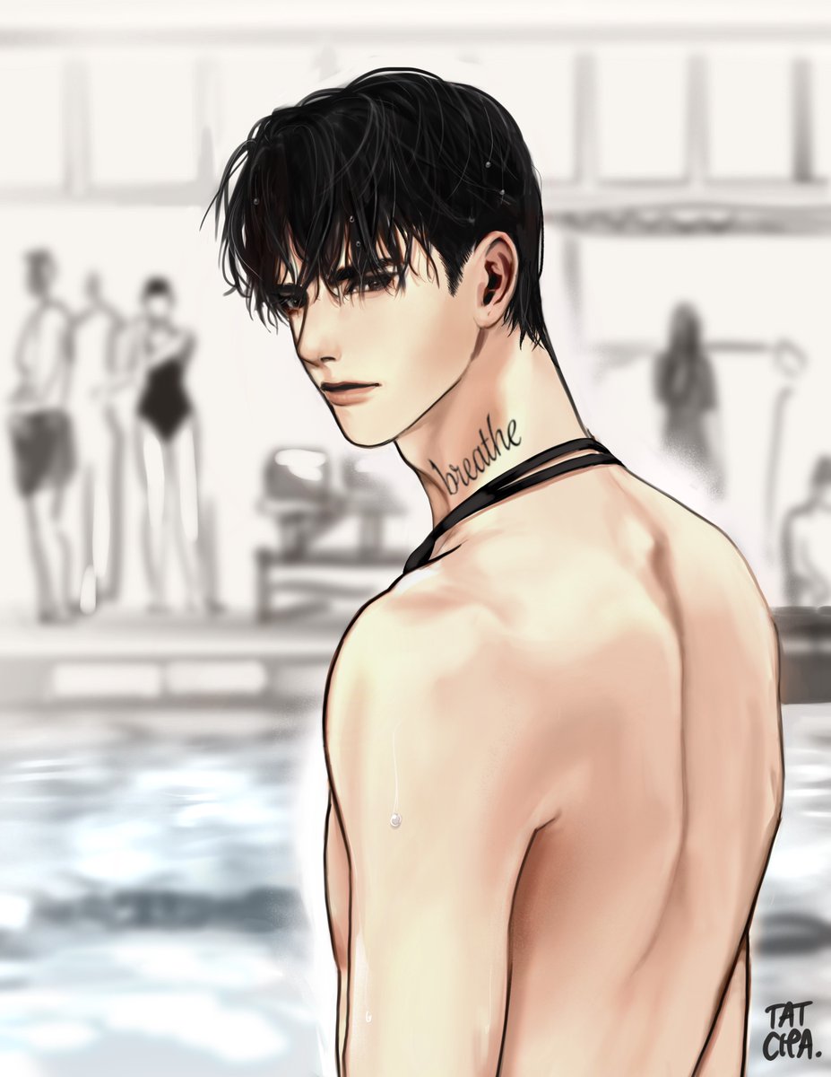 phupa_intra's tweet photo. /เพิ่งแข่งเสร็จ ขึ้นจากสระแล้วกำลังจะไปเปลี่ยนชุด/ https://t.co/OPCqHGXmT0
