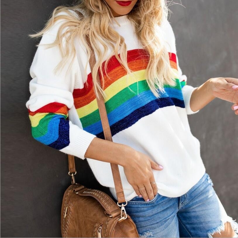 TdMercado's tweet image. This knitted rainbow contrast color sweater is a pullover, will make you very comfortable.

✔ Worldwide Free Shipping

#Knitted #Rainbow #ContrastColor #Pullover #Sweater #ONeck #DailyCasual #LongSleeve #Goodvibes

tdmercado.com/product/new-kn…