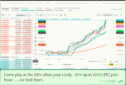 KOKLOLEG1's tweet photo. NEED FAST INCOME.......Learn to trade crypto.  See below - the last hour  - 1 coin 30% profit.  Why wait?  #HODLNOTS  #TONOIT  #PROFITS #WorkFromHomeJobs https://t.co/HE260xADGo