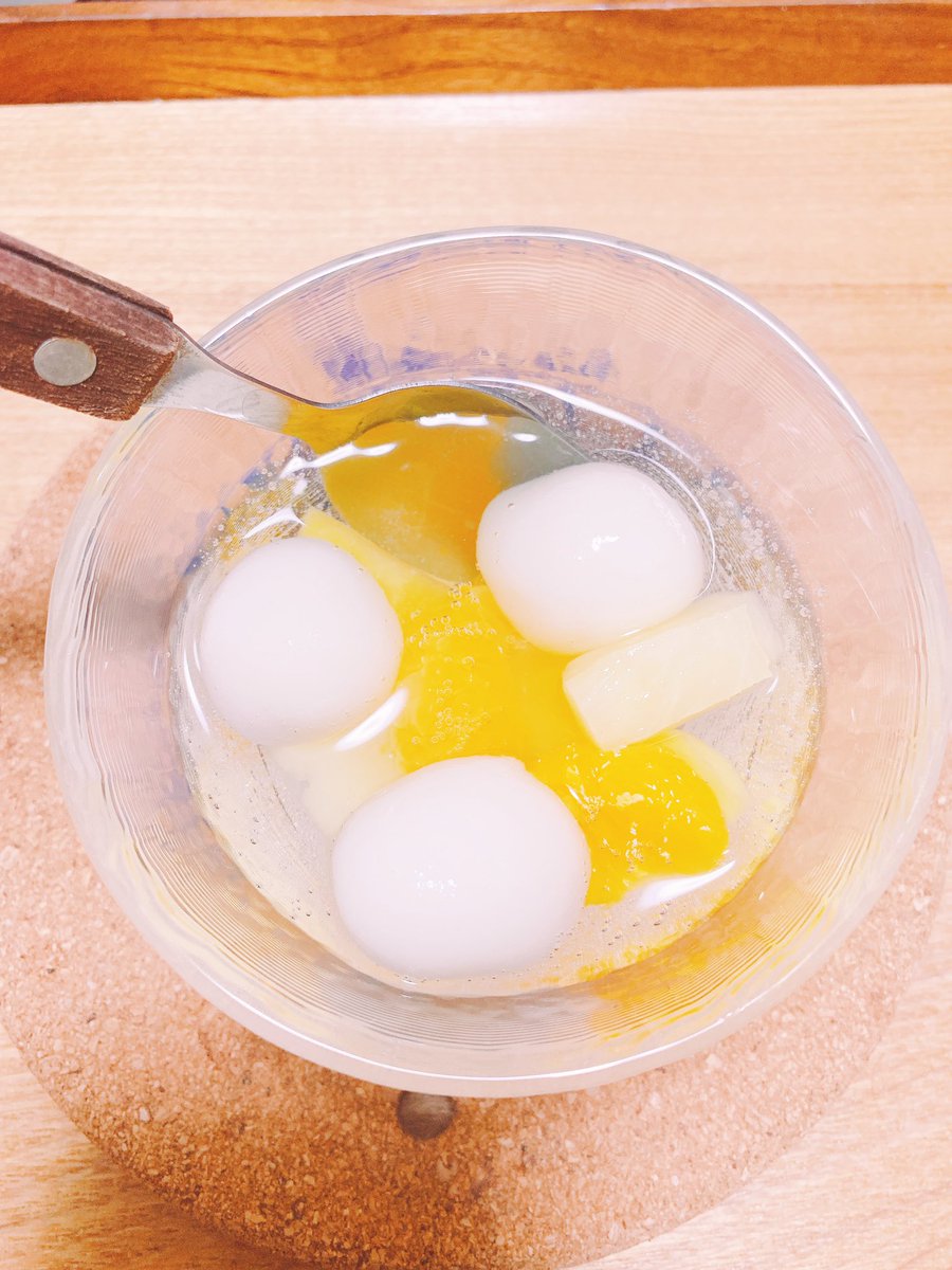 白玉フルーツポンチ作った✌︎('ω')✌︎ 