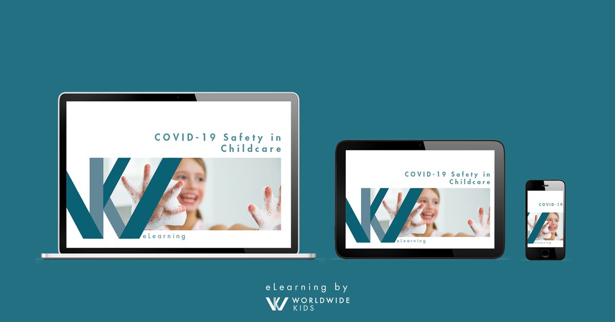 COVID-19 Safety in Childcare training has gone online! 
Discover Worldwide Kids eLearning ➡️ bit.ly/wk-online-lear… #WKLearn #COVID19 #training