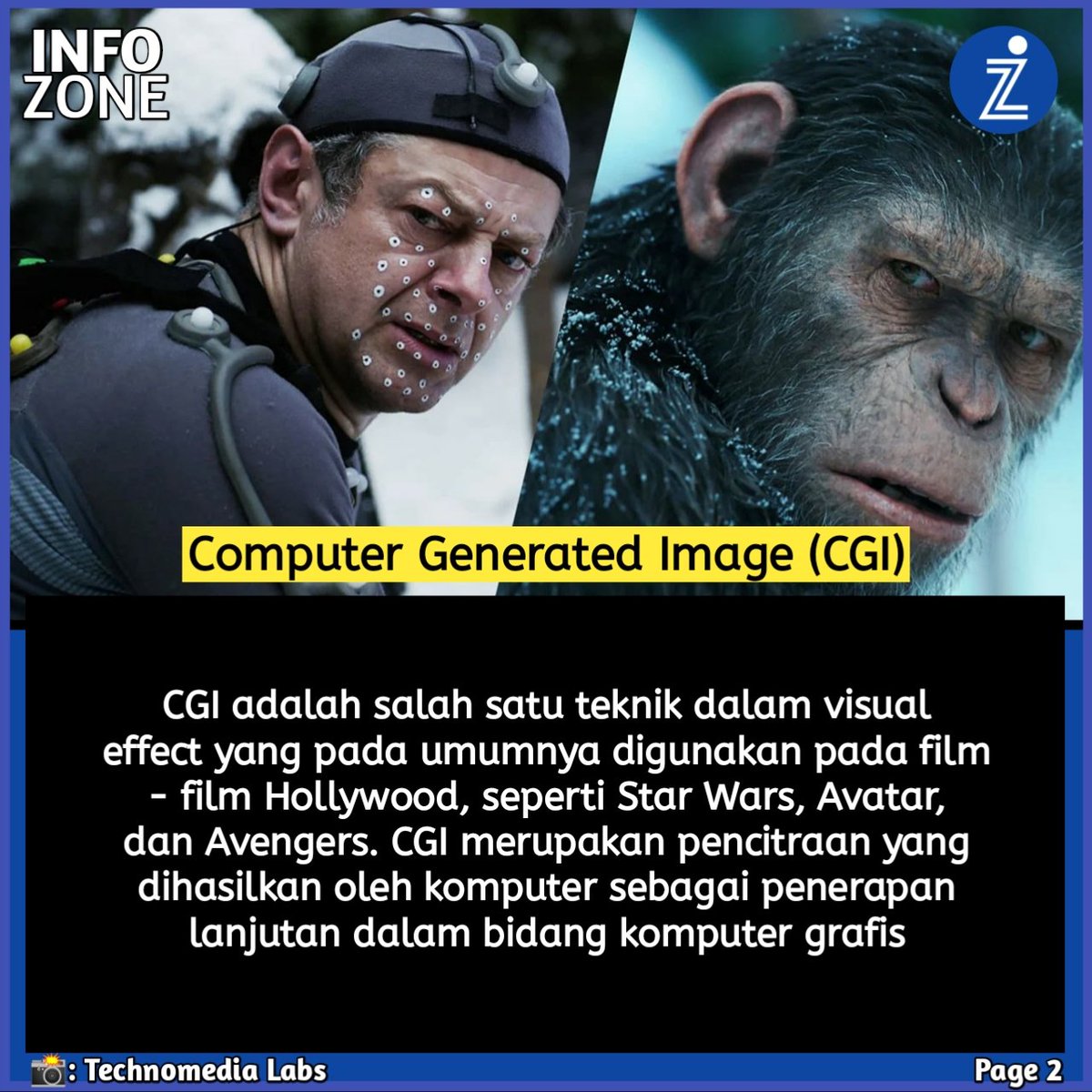 InfozoneTechno's tweet photo. Tahukah kamu kalau visual effect juga memiliki beberapa istilah dalam tekniknya?
.
📄: teknologi,id
.
#visualanimasi #visualeffects #visualeffect #visualeffectindonesia #vfxindonesia #vfxindo #vfxid #visualeffectsindonesia #industrifilm #industrifilmindonesia #industritelevisi https://t.co/LWk91v67s1