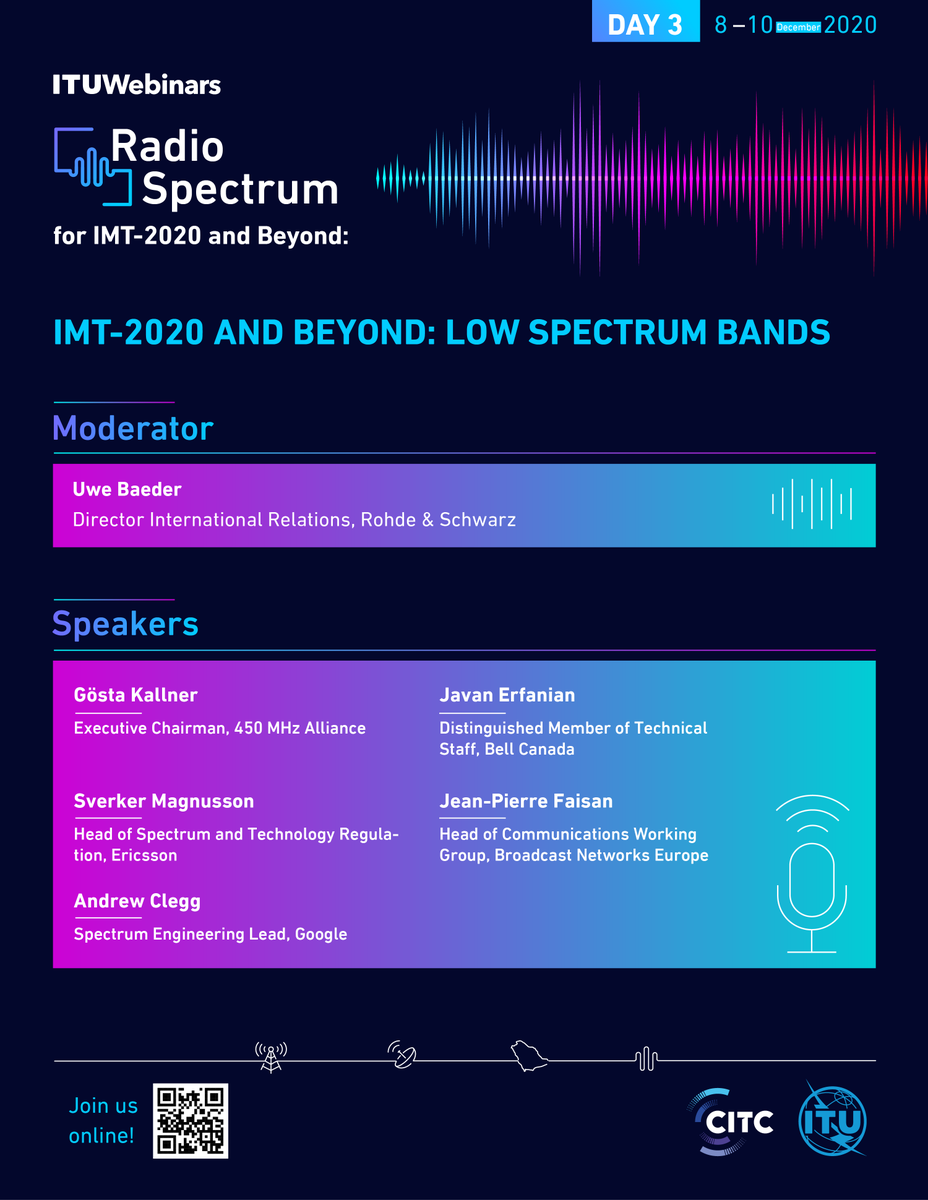 CST_KSA's tweet photo. On our first session of the day, our speakers had an immersive discussion on low spectrum bands (from 400 MHz up to 1 GHz), and explored the connectivity requirements of the new spectrum technologies.
#SpectrumInnovation https://t.co/8oGFmCHjH4