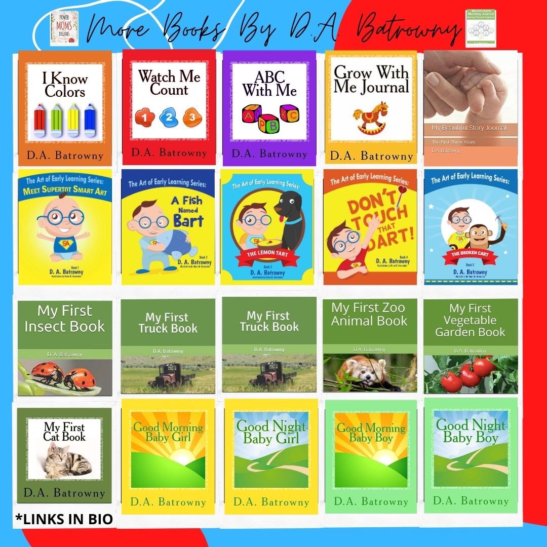 DarBatrowny's tweet photo. Hi Twitter Friends! My children’s books, developmental journals, Power of Moms with Dreams book, and Mastermind Journal make great gifts!
https://t.co/Nr6SCQO0st
#childrensbooks #christmasgifts #momreads #mombooks #homeschool #homeschoolmom #kindle #paperback #mom #giftidea https://t.co/jpVg5bHRkJ