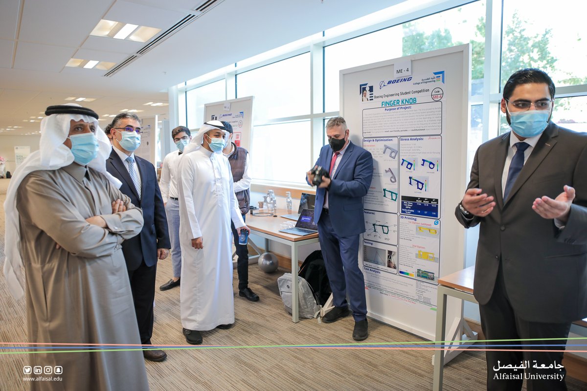 Alfaisaluniv's tweet photo. The theme of the first edition focused on finding innovative technology-driven solutions that have a positive impact on health and safety, economic growth, sustainability, social and societal matters within and beyond the Kingdom of Saudi Arabia. #Alfaisal_University https://t.co/fXRW4OiI0u