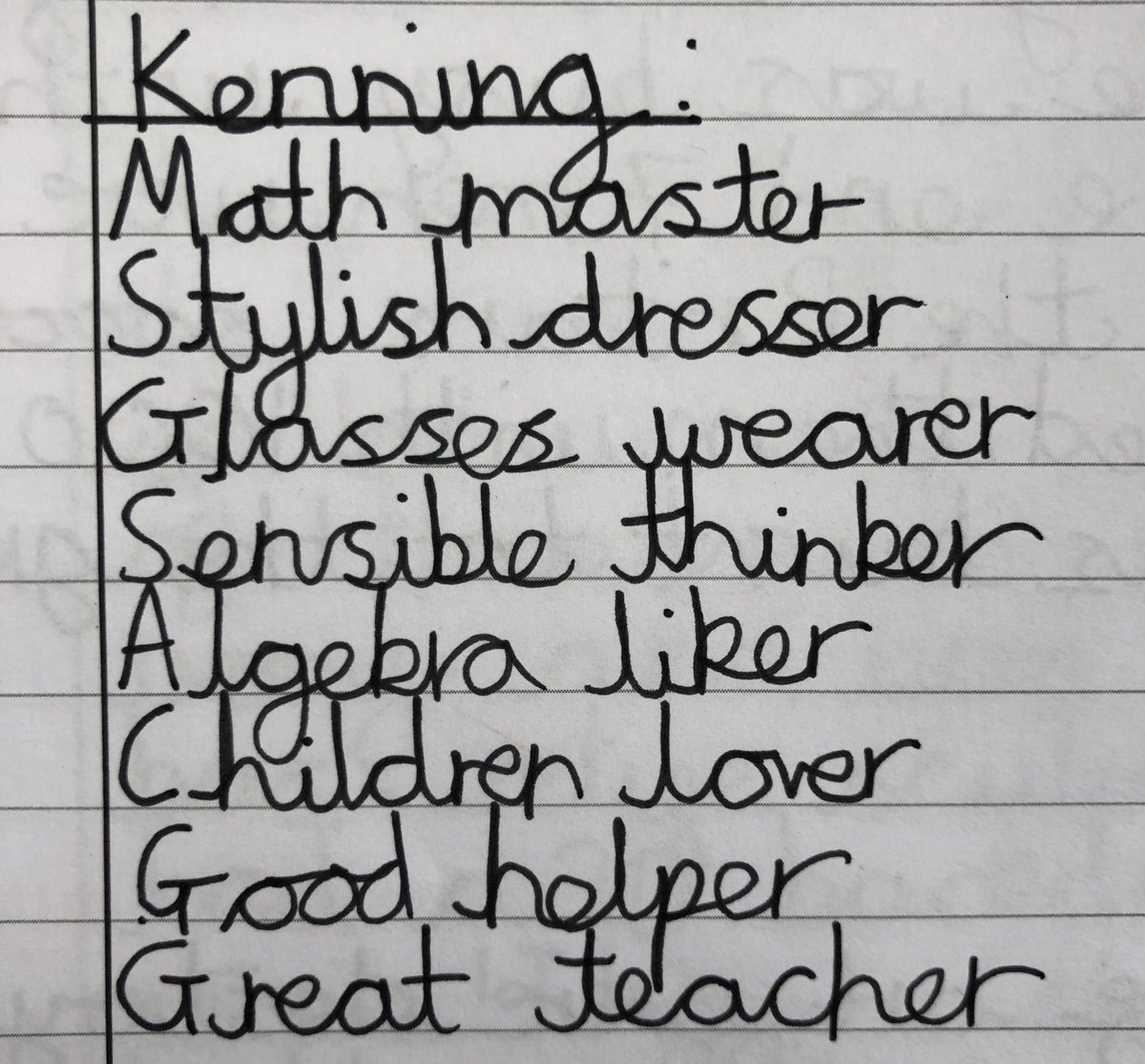 MissReidMorgan's tweet photo. We wrote some kennings this week about some of our favourite members of staff. Can you guess who they’re about? @ShacklewellE8 @ShacklewellFams https://t.co/m6NEDgnHD7