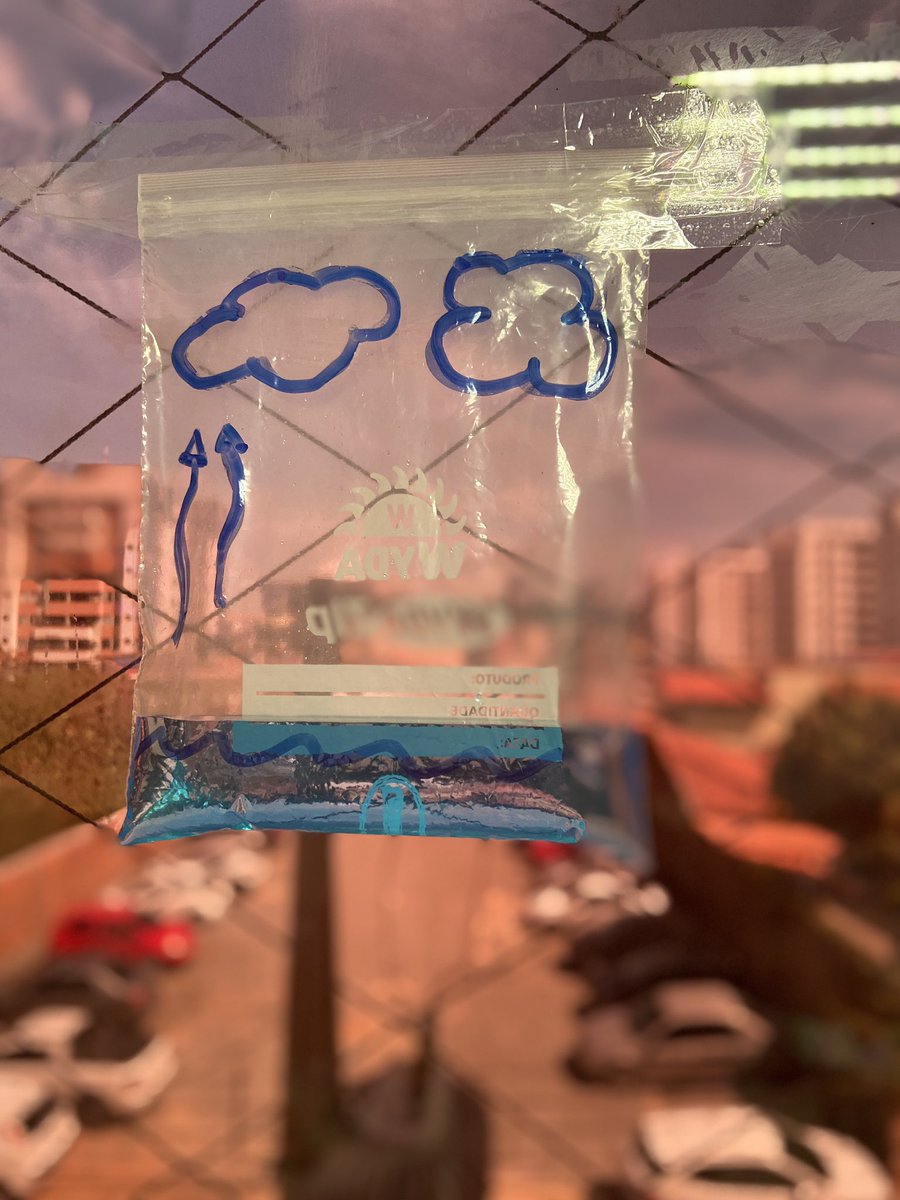 ms_poly's tweet image. Water cycle bag- science class ♥️ 
Vamos descobrir como surge a chuva e aprender os steps do ciclo da água em inglês ? #Science #EnglishTeacher #appleteacher