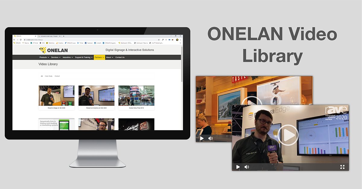 With the ONELAN Video Library, use our online resource to discover the latest products and features as well as event information and live demonstrations. 
Take a look now: onelan.com/video-library/
#VideoLibrary #AVTechnology #Online #Resource #AVTweeps