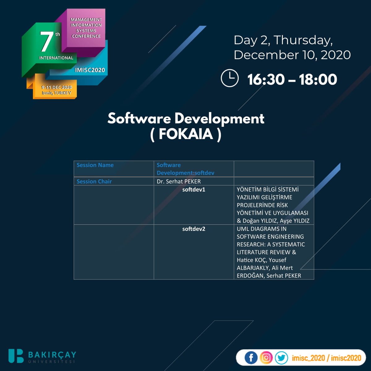 imisc_2020's tweet photo. Software Development session has started on FOKAIA link!
https://t.co/SWi728vXiK https://t.co/B1kzZzWhvm
