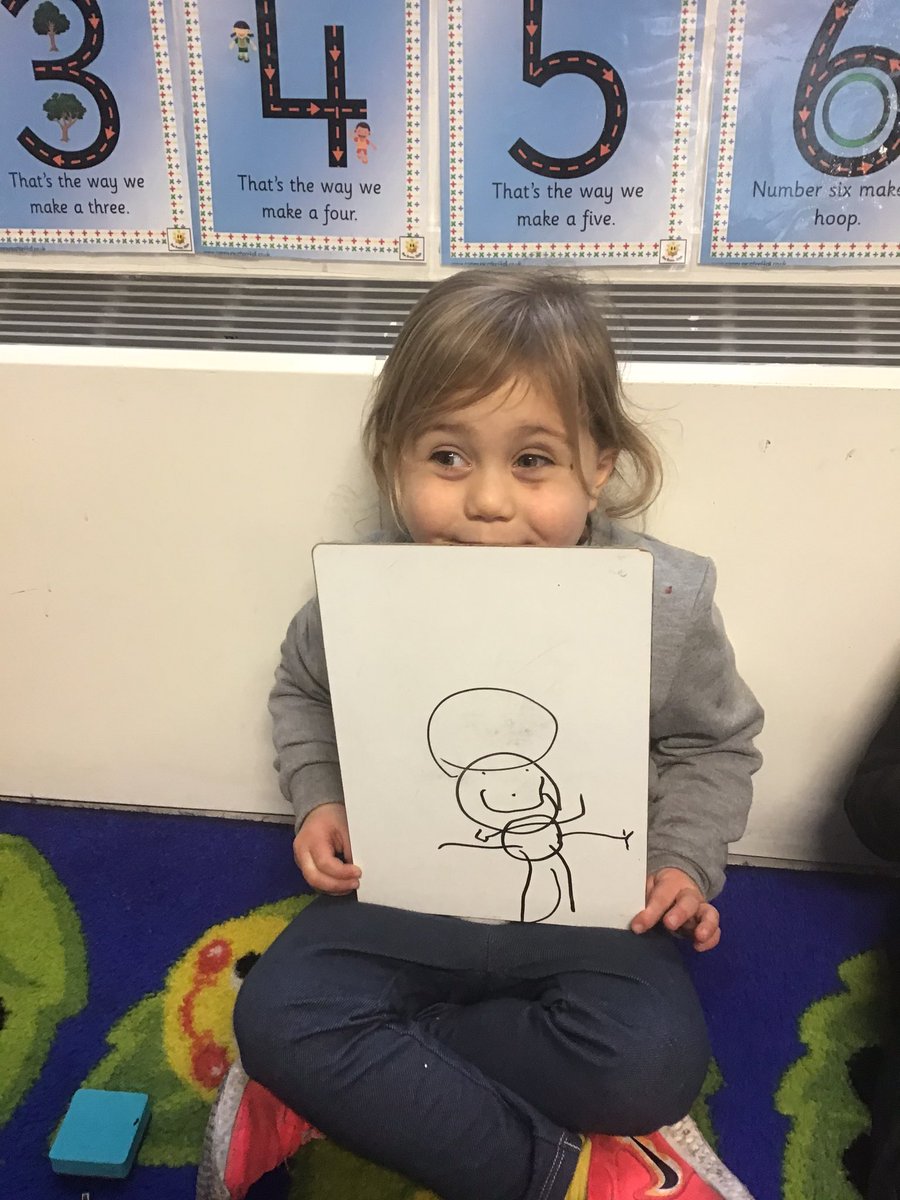 Nursery_GB_NWF's tweet photo. What incredible artists and mark markers we have in Nursery! Can you guess what they drew? #christmas @Grazebrook_Pri #NEFed https://t.co/GNQXkn7xHA